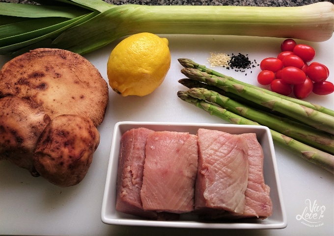 ingredientes atum em crosta de gergelim low carb receita vivo leve