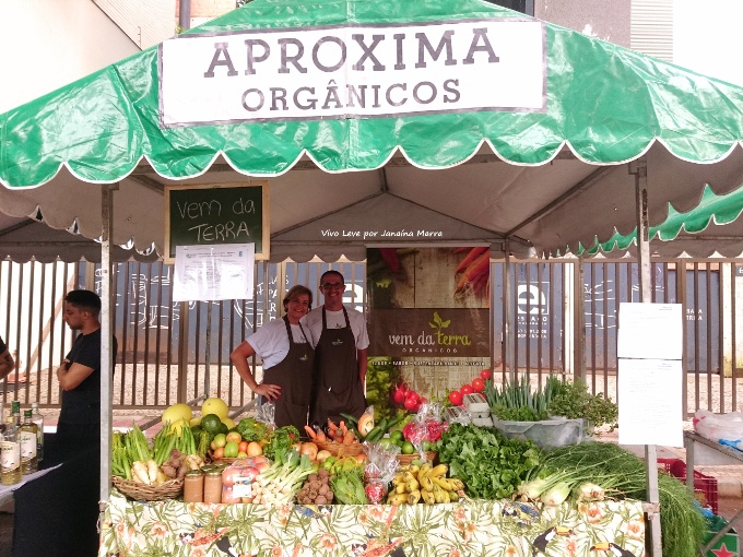 feira aproxima alimentos organicos