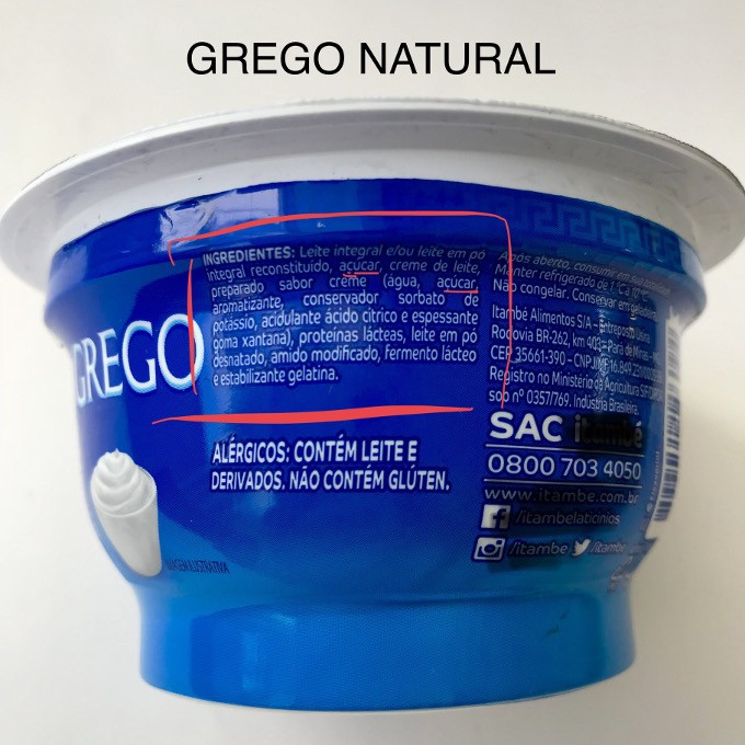 como comprar iogurte grego natural